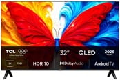 Televisio - TCL 32" Televisio QLED 1080p (Full HD) High Dynamic Range 10 (HDR10) 32S5L - 32S5L