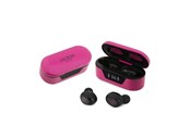 Kuulokkeet - GUESS GUTWST31EM TWS Bluetooth headphones + magenta docking station - 3666339128890
