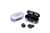 Kuulokkeet - GUESS GUTWST31EU TWS Bluetooth headphones + docking station purple/purple - 3666339111465