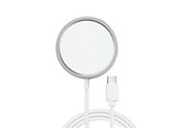 Puhelin - Adapterit & Laturit - X2O 15W Wireless Charging Cable 1.5m - White - 01055