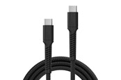 USB kaapelit - X2O Longlife 100W USB-C/C cable 3M - Black - A12-193-0XXX 3M BLACK