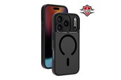 Puhelin - Kannet ja kotelot - X2O Mag Frosted Cover Apple iPhone 18 Pro/17 Pro - Black - 10014