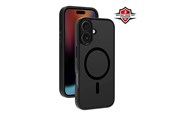 Puhelin - Kannet ja kotelot - X2O Mag Frosted Cover Apple iPhone 17 Semi-Transparent/Black - 10031