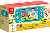 Pelikonsolit - Nintendo Switch Lite - Turqouise + Tomodachi Life - 0045496337520