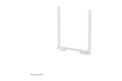 Seinäkiinnitys, AV-kiinnikkeet & AV-kalusteet - Neomounts AV35-724WH1 mounting kit - for sound bar - easy installation - white - Max 2 kg - recommended for 75" - AV35-724WH1