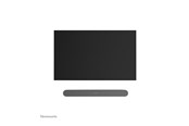 Seinäkiinnitys, AV-kiinnikkeet & AV-kalusteet - Neomounts WL30-724BL1 mounting kit - for sound bar - easy installation - black - Max 2 kg - recommended for - WL30-724BL1