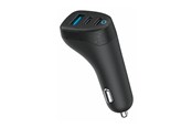 Puhelin - Adapterit & Laturit - eSTUFF INFINITE car power adapter - USB-C USB Type A - 100 watt - ES631035