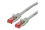 Verkkokaapelit - Roline patch cable - 10 m - grey - Harmaa - 21.15.2607