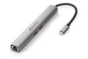 Telakointiasemat - Sharkoon OfficePal Combo Adapter - docking station - USB-C - HDMI - 1GbE - 4044951040704