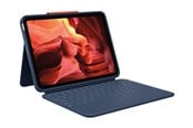 Näppäimistöt - Logitech Rugged Combo 4 - keyboard and folio case - classic blue Input Device - Näppäimistö & Foliosetti - Sininen - 920-011192