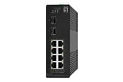 Kytkimet - LevelOne Hilbert IGS-2110P - switch - industrial lite 802.3af/at -40 to 75°C - 10 ports - smart - IGS-2110P