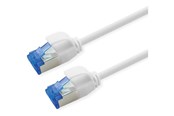 Verkkokaapelit - Roline patch cable - 2 m - white RAL 9003 - Valkoinen - 21.15.4362