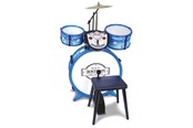 Musiikki - Bontempi Trommesæt m/stol & elektronisk rytme +3år 3XAA bat - 525602
