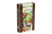Askartelu- ja taidetarvikkeet - Nassau Wooden Box - Acrylic Paint - 19 pcs - AR077002