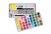 Askartelu- ja taidetarvikkeet - Nassau Luxury Watercolor Paint Set - 45 Colors - AR052802