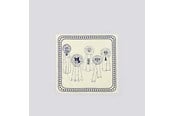 Koirat - Hay zzHAY - Recycled Dogs Scarf 55 x 55 (White & Blue) - AE930-D281-AP76