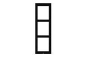 Smart Home - Älykoti - 2N - mounting frame - black - 9155023B
