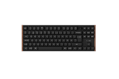 Näppäimistöt - Keychron K1 Ultra SE 80% 8K Keychron Milk POM Brown - Pelinäppäimistö - ilman numpadia - Pohjoismainen - Musta - K1U-H3-BO