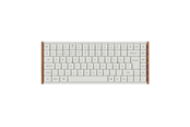 Näppäimistöt - Keychron K3 Ultra SE 75% 8K Keychron Milk POM Red - Pelinäppäimistö - ilman numpadia - Pohjoismainen - Valkoinen - K3U-Q1Z-BO