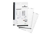 Konferenssi & Esitys - DURABLE BADGEMAKER - name badge cards - 200 card(s) - 54 x 90 mm - 145502