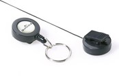 Konferenssi & Esitys - DURABLE Retractable reel with keyring - 822258