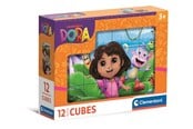 Palapelit - Clementoni Dora the Explorer 2025 puzzle 12 cubes Palikka - 41510