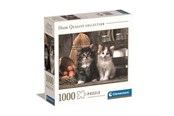 Palapelit - Clementoni HQC Lovely Kittens Square Box Jigsaw Puzzle 1000 pieces 2D Palapelit - 80060
