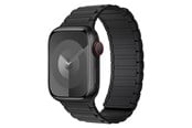 Smartwatch - Lisävarusteet - Lippa Apple Watch Magnetic Silikone Strap 42/44/45/46/49 mm - Black - LPAW159
