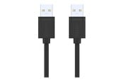USB kaapelit - Unitek Y-C442GBK - USB cable - USB to USB - 1.5 m - Y-C442GBK