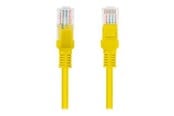 Verkkokaapelit - Lanberg patch cable - 3 m - yellow RAL 1028 - Keltainen - PCU6-10CC-0300-Y