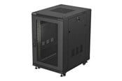 Räkit - Rack - Lanberg FF01 series - rack - 600 x 800 flat pack with mesh door - 18U - FF01-6818-23B