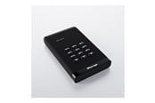 Kovalevyt - ulkoiset - iStorage diskAshur³ - hard drive - 2 TB - USB 3.2 Gen 1 - TAA Compliant - Ulkoiset kovalevyt - 2TB - musta - IS-DA3-256-2000-B