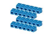Lisätarvikkeet - StarTech.com Startech keystone jack - 180° 110 punch down - TAA Compliant - C6KEY110180BL24PK