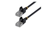 Verkkokaapelit - StarTech.com Startech patch cable - 2 m - black - Musta - N6APATSTP34BKS2M