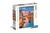Palapelit - Clementoni Venice Lighting Square Box Jigsaw Puzzle 1000 pieces 2D Palapelit - 80317