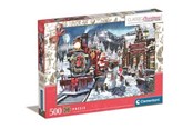 Palapelit - Clementoni HQC Train Station Jigsaw Puzzle 500 pieces 2D Palapelit - 81502