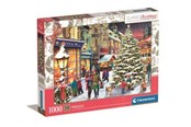 Palapelit - Clementoni HQC Christmas Village Jigsaw Puzzle 1000 pieces 2D Palapelit - 81503