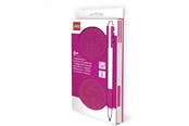 Lisätarvikkeet kouluun - LEGO Locking Notebook with Gel Pen Red - 4003064-53696