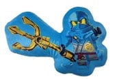 Lastenhuone - LEGO NINJAGO RIYU hahmonmuotoinen tyyny 40 cm - 4004119-LEG1222