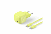 Puhelin - Adapterit & Laturit - Belkin BoostCharge 30W USB PD Wall Charger w/ PPS (Incl. 2m USB-C - USB-C Cable) - Citrus - WCA008kq2MGR-B6