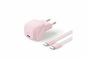 Puhelin - Adapterit & Laturit - Belkin BoostCharge 30W USB PD Wall Charger w/ PPS (Incl. 2m USB-C - USB-C Cable) - Blush - WCA008kq2MPK-B6