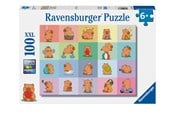 Palapelit - Ravensburger Capybara 100-palainen Palikka - 12004386