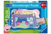 Palapelit - Ravensburger Peppa Pig - Hyvää yötä, Peppa! 2x24p - 12004336