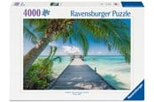 Palapelit - Ravensburger Unelmaranta Malediiveilla 4000p Palikka - 12001737