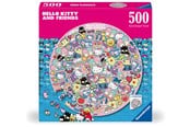 Palapelit - Ravensburger Hello Kitty pyöreä 500p - 12001391