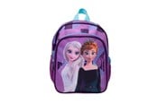 Lisätarvikkeet kouluun - Frozen Small backpack w/2 zipped front pockets 2 mesh side pockets reflectors on straps cushioned shoulder straps and chest strap 300D nylon H 26.5 cm W 21 cm D 10 cm. Volume: 5 liter - 119409435