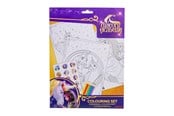 Lisätarvikkeet kouluun - Unicorn Academy Coloring set w/6 col. pencils - 170106853