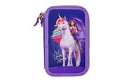 Lisätarvikkeet kouluun - Unicorn Academy Filled double pencil case - 170108516
