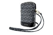 Puhelin - Muut lisävarusteet - GUESS Zip GCube Bottom Stripe phone bag - black - 3666339210656