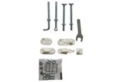 Vauva- ja taaperolelut - BabyDan Box of fittings NoTrip wood white - 300350